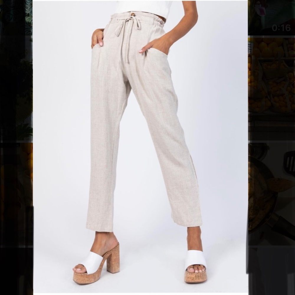 Princess Polly The Rex Pants Beige